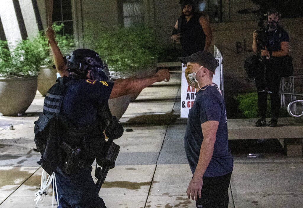APTOPIX Minneapolis Police Death Protests North Carolina